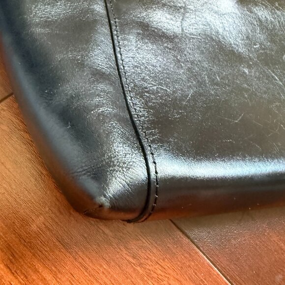 Patricia Nash Aveley Black Leather Crossbody Purse - Picture 10 of 14